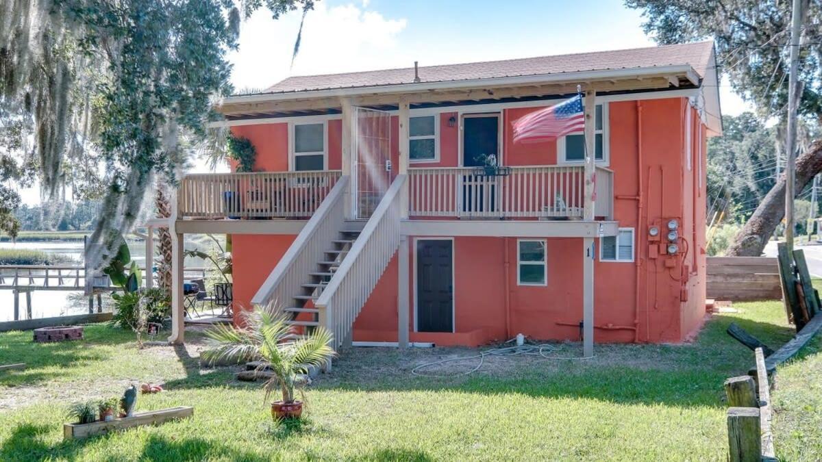 Retro Rainbow At Herb River- Orange Oasis #1 Savannah Exterior foto