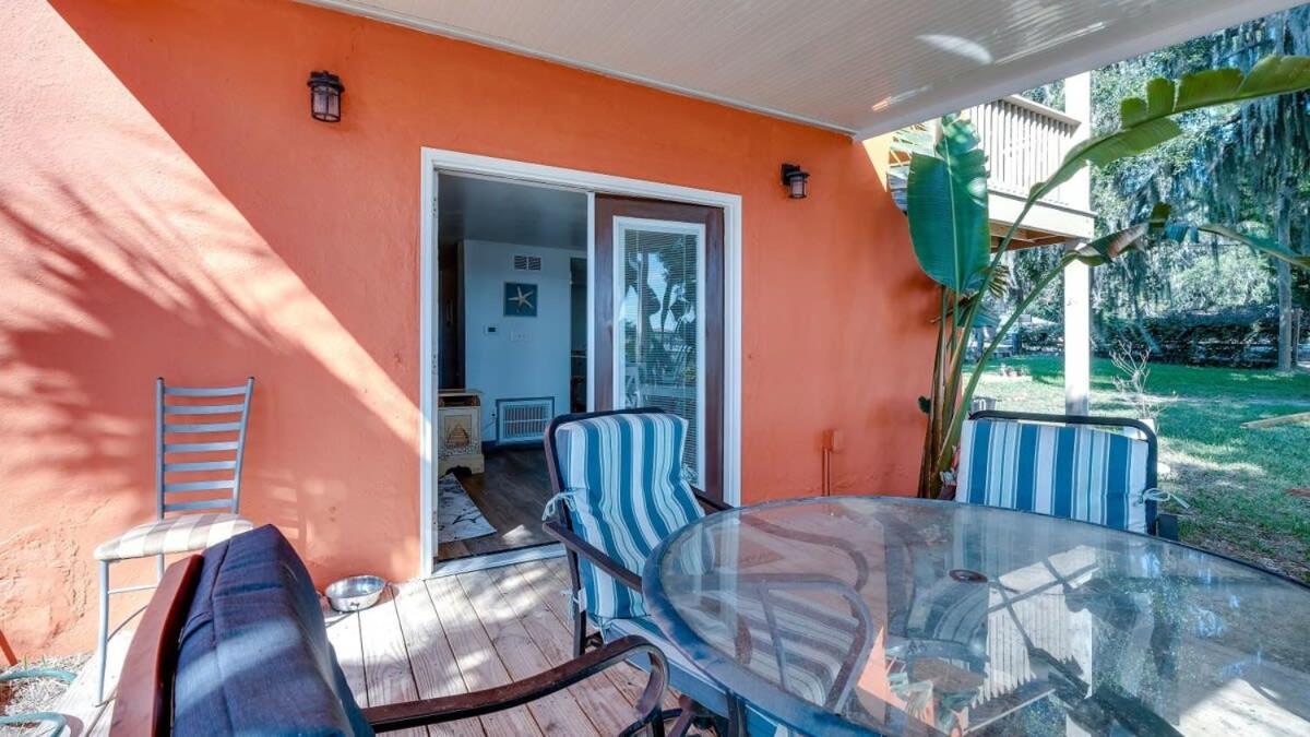 Retro Rainbow At Herb River- Orange Oasis #1 Savannah Exterior foto
